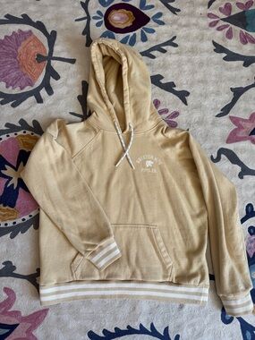 Butter Yellow brixton Hoodie with Kangaroo Pocket